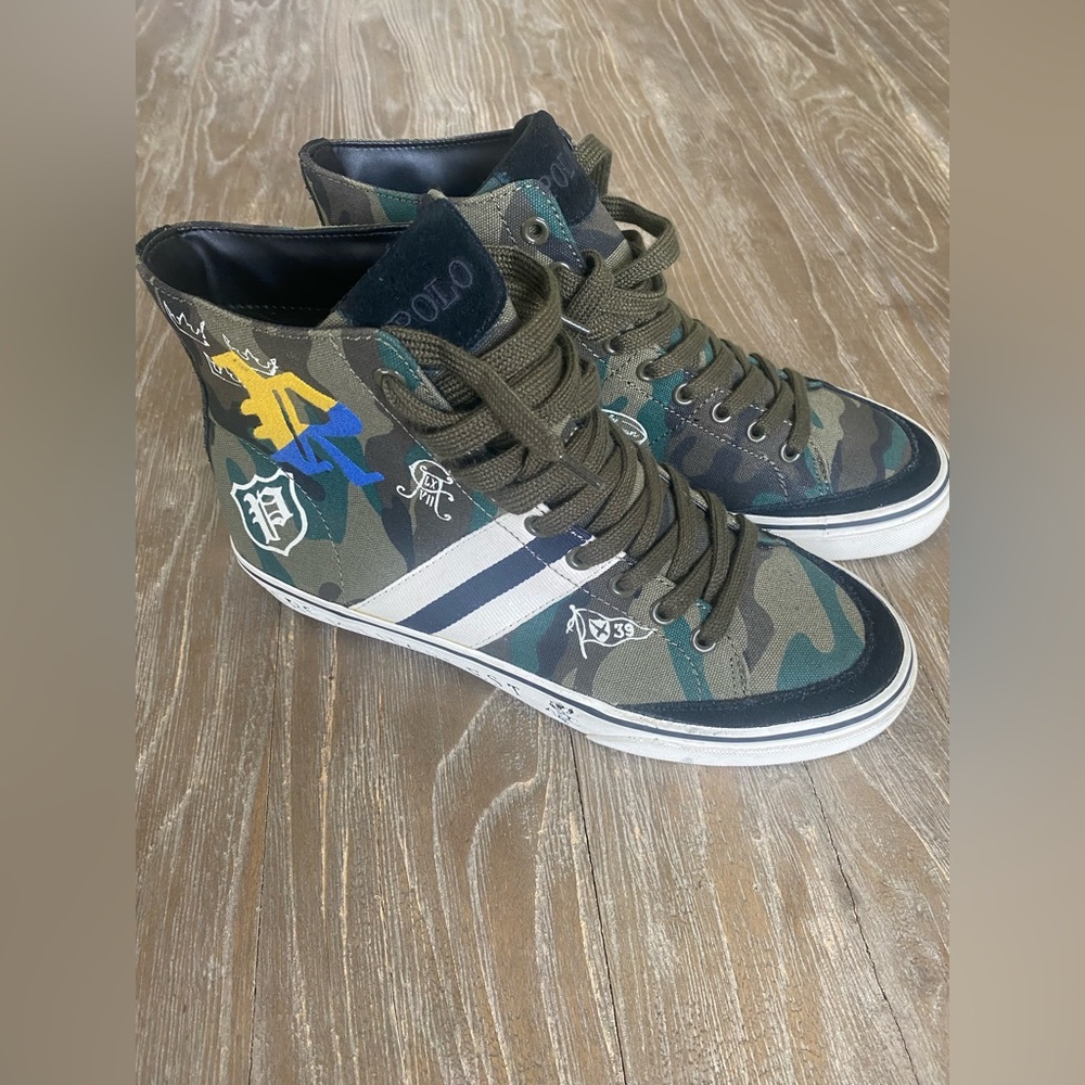 Men’s Polo Ralph Lauren Solomon Sneakers Size 8